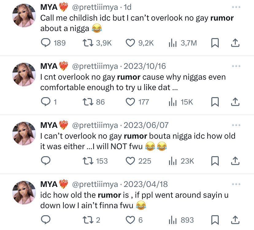 BALUCIAGA's tweet image. girl we heard u goddamn