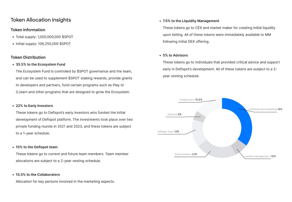 RaAres's tweet image. This under the radar DeFi platform taps into +92% total DeFi liquidity.
How?

Join me as I unravel @Defispot.

▫️Let&apos;s dissect:

1. what&apos;s Defispot
2. products
3. advantages
4. $SPOT 
5. how to get started

▫️ DefiSpot is a multichain DEX that aims to make it possible for users…