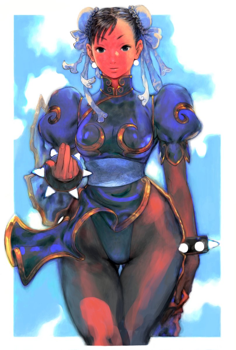春麗(チュン・リー) 「昔描いた春麗さん春麗誕生日 」|あきまんPLAMAX「GODZ ORDER」神翼騎士団のイラスト