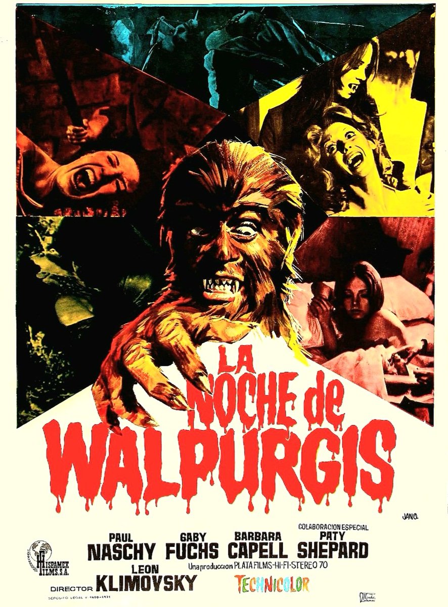 The Werewolf vs The Vampire Woman. 1971. Fur meets fang for one of Spanish horror legend Naschy's finest. Perfect Europulp. Shepard's a scary knockout #horrorcommunity #horrorfamily #horrormovie #horrorfilm #horrorfam #classichorror #horroraddict #horrorfan #mutantfam #monsterfam