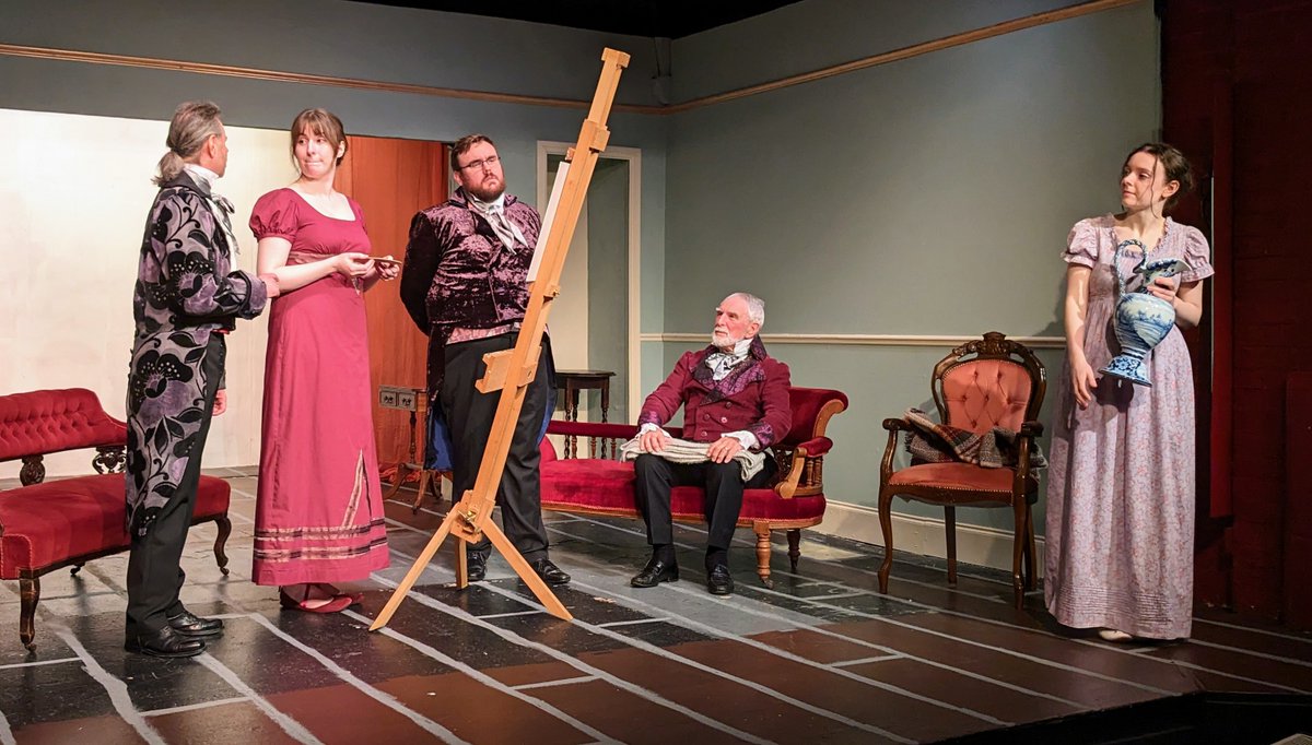 Coming soon to our fab little theatre! A few rehearsal shots to give a flavour of Austen. Book your tickets at ticketsource.co.uk/new-era-players but hurry, as some nights already sold out!
