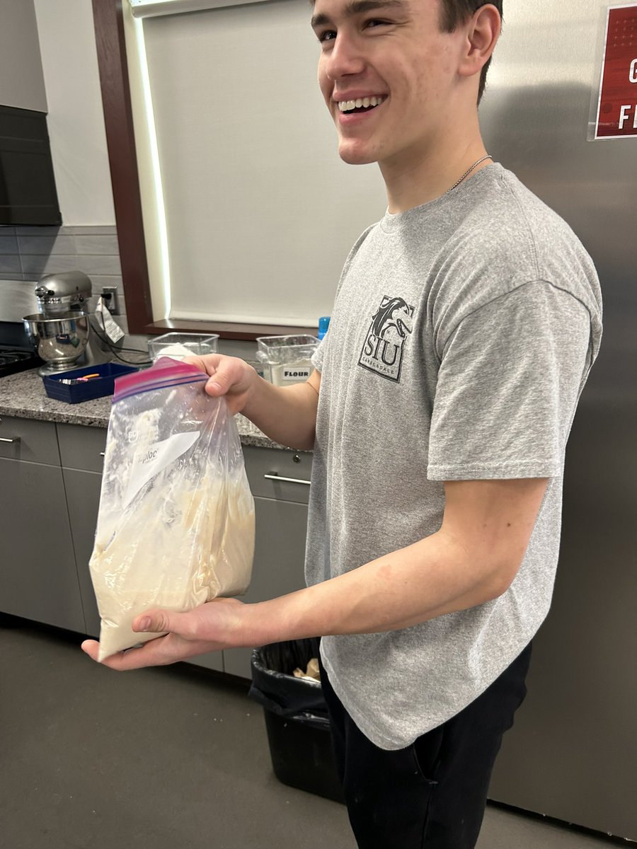 Bread in a bag! #yeast #culinary2 @IndustryCareers