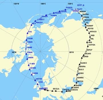 jumpjim's tweet photo. Off to Tokyo (Haneda) tomorrow. Wind dependent (And due to Russian airspace being unusable) we can sometimes head east on the return sector.. We end up circling the globe in 5 days. This was a graphic of a recent Tokyo trip… #avgeeks #avgeek #aviation https://t.co/vvLIHy0p2s