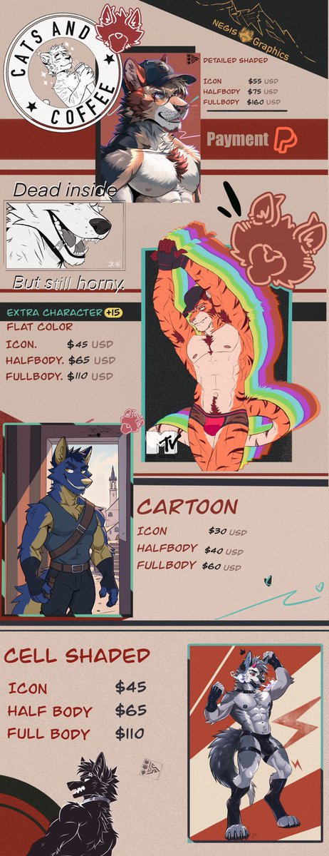 Ι΄α΄Ι’Ιͺ-α΄α΄Κα΄ (@negisgraphics) on Twitter photo New price sheet π New price sheet π