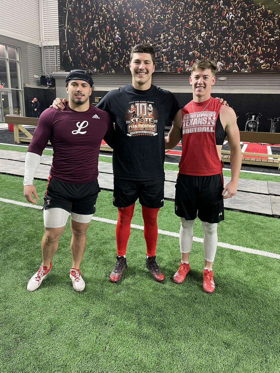 JoeyMcGuireTTU's tweet photo. One of my favorite days of the year! The THSCA Competition @THSCAcoaches Lets goooooooo! #WreckEm🌵 https://t.co/YM6q6t1k9X