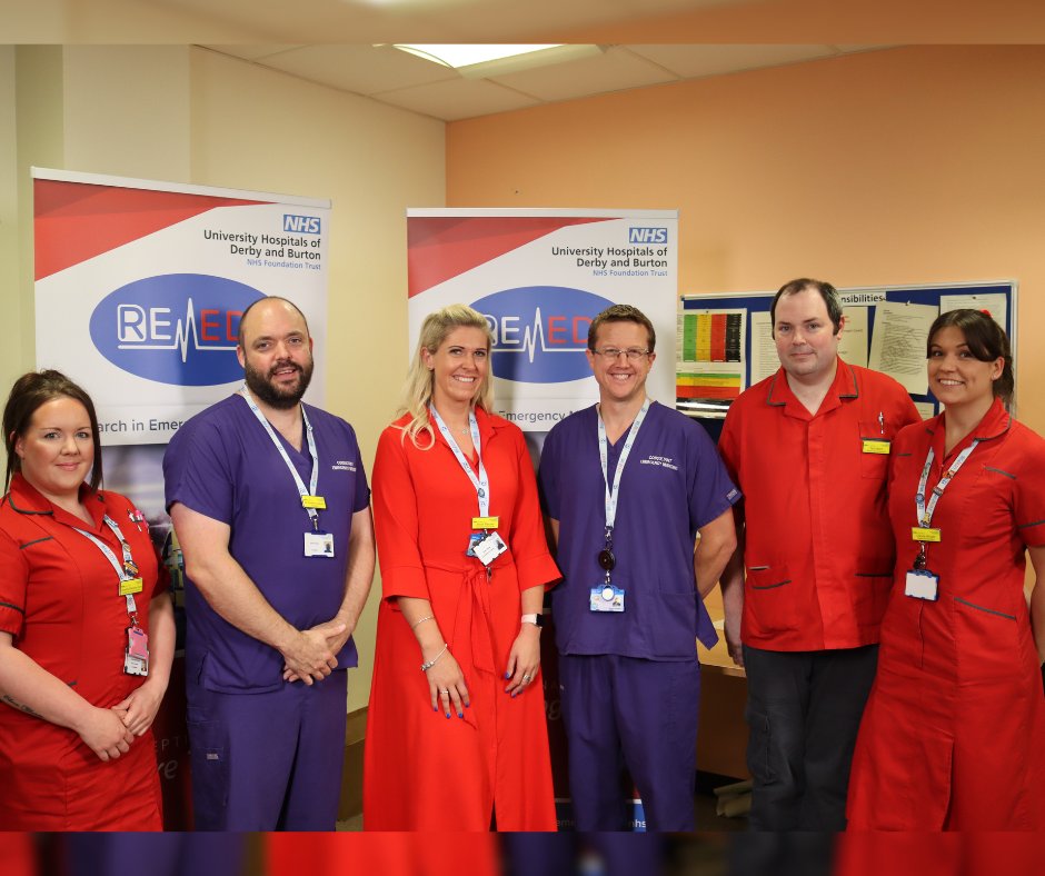 ⭐️Congratulations to our REMEDY team, which has been shortlisted for a Clinical Research Network (CRN) Award for supporting more than 3,500 patients to access innovative treatment through research studies in our emergency departments. ➡️bit.ly/3UYGuqG