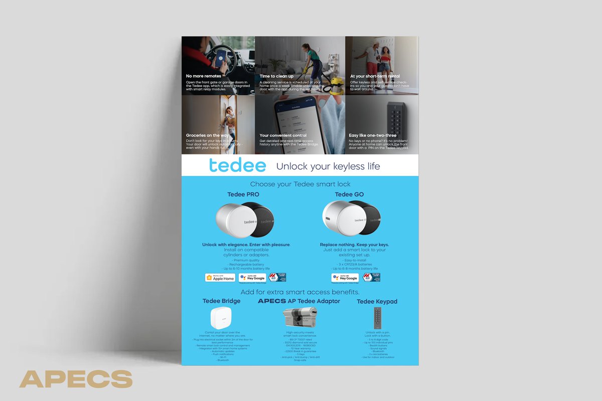 Introducing our redesigned display case with fresh branding! Plus, new display stand - perfect for trade counters! And don't miss our APECS display board showcasing AP, XS, & Base Euro locks. Contact marketing@apecs.co.uk for details! #APECS #NewMerch #TradeCounter #ContactUs