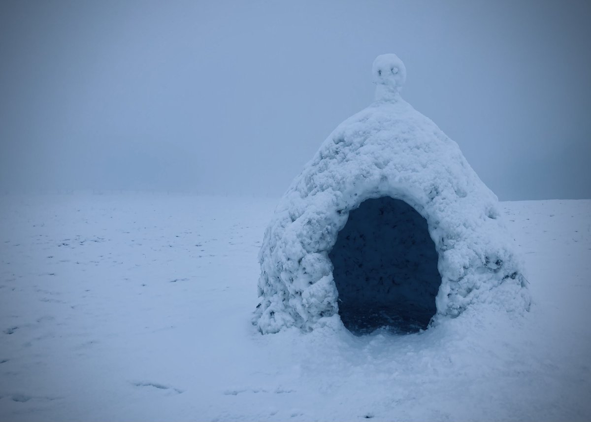 SCJmurphy's tweet photo. Not sure what the weather's like where you are but here it feels more like #winter than #spring - so here's one from the #arcive for #AlphabetChallenge #WeekI #Igloo #PottShrigly #Tenminutesfromhome @GrimArtGroup https://t.co/OdRWHJ3Y9s