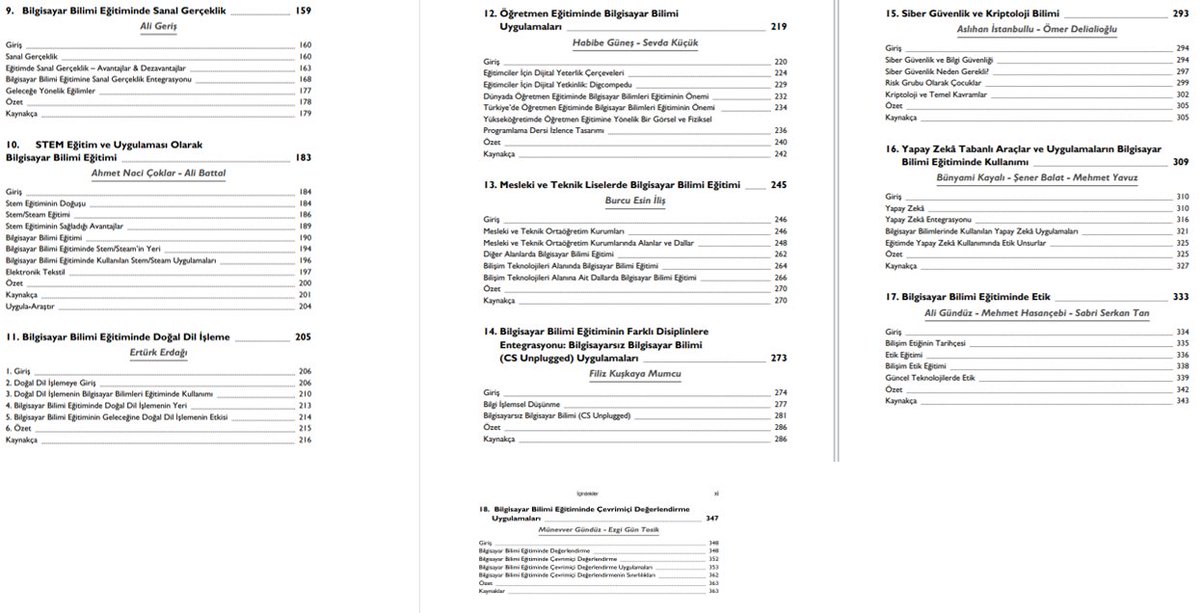 "İlkokul ve Ortaokul Döneminde Bilgisayar Bilimi Eğitimi" bölümü ile katkı sağladığım; Serhat Bahadır Kert'in editörlüğünü yaptığı “Teoriden Uygulamaya Bilgisayar Bilimi Eğitimi" kitabı yayınlandı.Alana katkı sağlaması temennisiyle
nobelyayin.com/teoriden-uygul…
<a href="/YildizEdu/">Yıldız Teknik Üniversitesi</a> <a href="/yildizegitim/">YTÜ Eğitim Fakültesi</a>