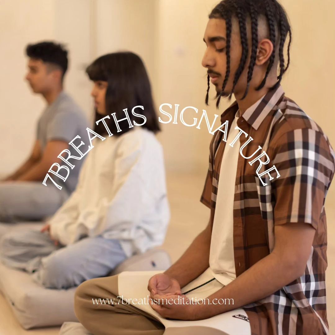 Unwind with 7 breaths meditation at Fitzrovia! 🧘