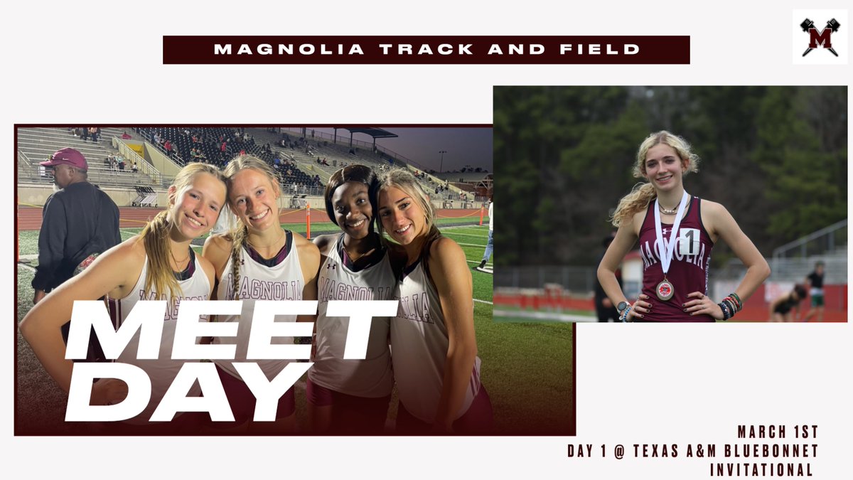 Meet Day!!
Day 1 of the Texas A&amp;M Bluebonnet Invitational 2024