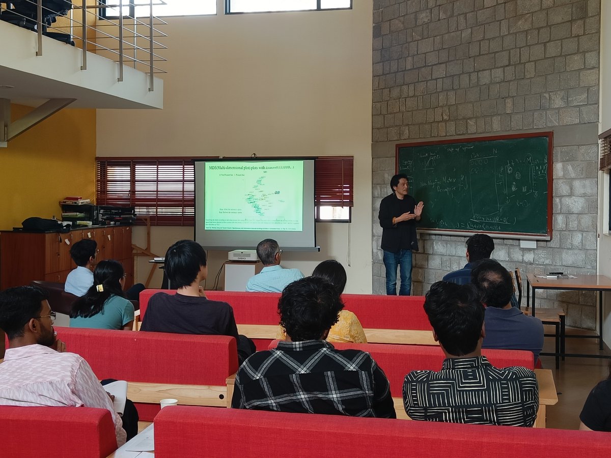 Reflecting on the fantastic post-fest sessions held at the @NCBS_Bangalore where Takashi Ikegami (@alltbl) shared his insights about artificial life and Lewis Hou (@fiddleBrain) took a session on neuroscience & music. Thank you for making these sessions unforgettable!