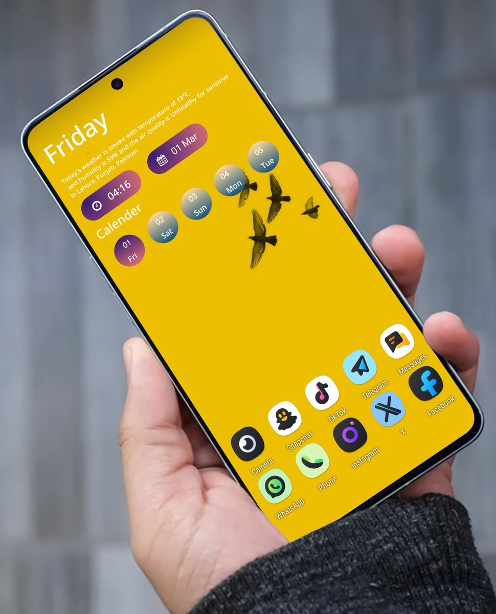 znbsetups's tweet image. Today𝐬𝐞𝐭𝐮𝐩:
setup detail on website
setup: Dreamy kwgt:

Wallpaper: (Alayaljabri)
Icon Pack:(Lux free)

Dreamy kwgt
play.google.com/store/apps/det…

DreamyShadow kwgt:
play.google.com/store/apps/det…

#HomeScreenDesign #KWGTWidgets #NovaLauncherSetup #znbsetups #Samsung