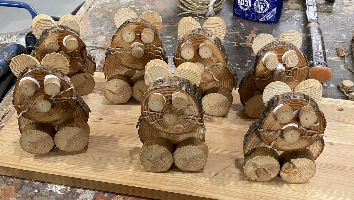 TheSilverLion1's tweet photo. These sold last week for ยฃ5 each. Made from being bored ๐ฅฑ. So I made more today ยฃ35 there. For charity ๐๐ป๐. #HelpingTheHomless https://t.co/FRtxjuPoNP