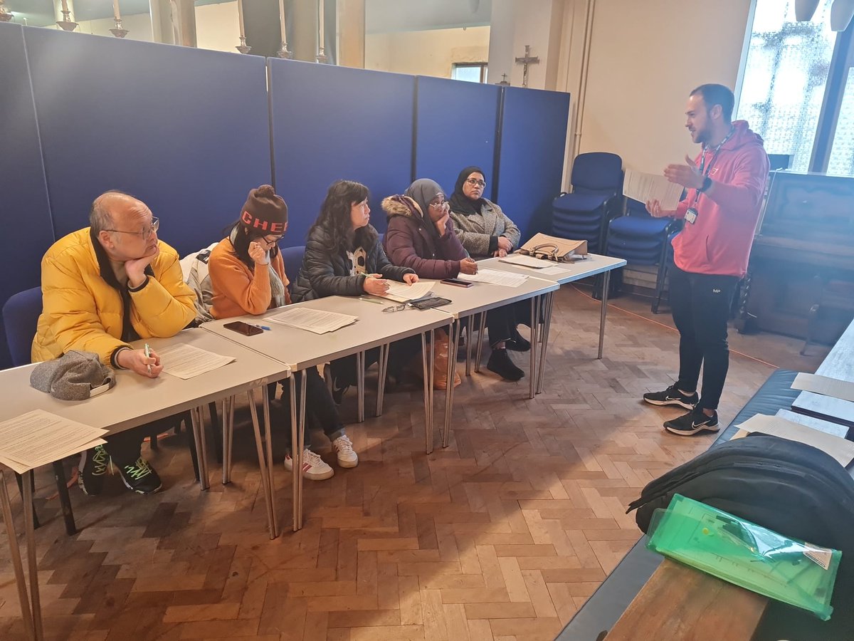stfcov's tweet image. In our HARP lesson this week we had Chris Kendall, Community Lifestyle Coach from the Be Active, Be Healthy Team, who gave us a very informative session on diabetes.