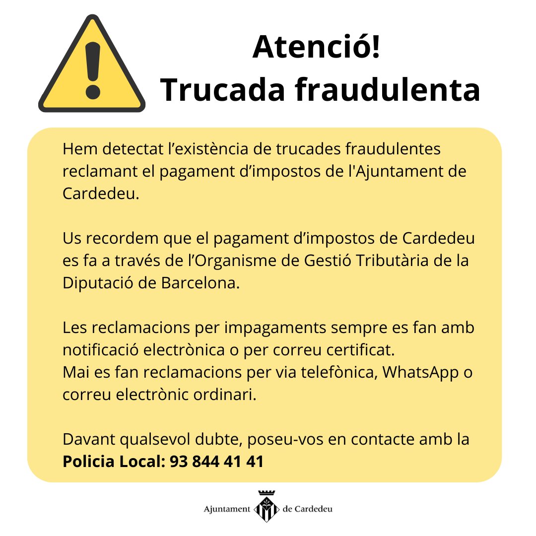 Ajuntament Cardedeu tweet media