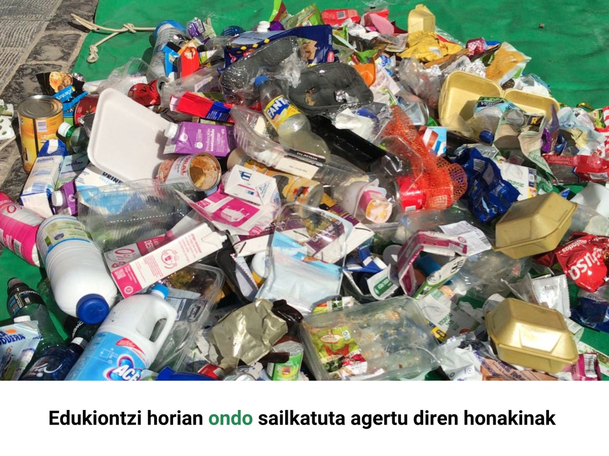 [EUS] 💡 Ontzi arinen karakterizazioa egiten ari da Mankomunitatea Mutrikun, hobetu beharreko jokabideak identifikatzeko.

[ES] 💡 La Mancomunidad está realizando una caracterización de envases en Mutriku, para identificar puntos de mejora.

#Debabarrena #Karakterizazioa