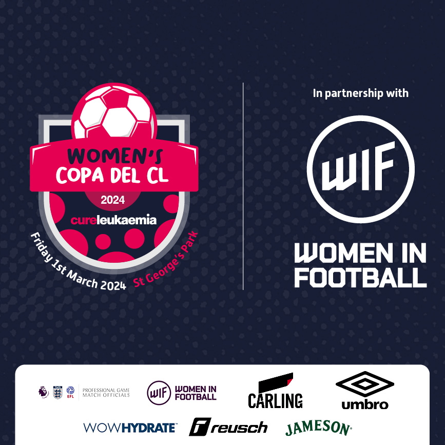 The day we have all been waiting for! 😍 

We are SO excited to welcome over 200 female footballers and 16 former pros to St George's Park today as part of our second Women's Copa del Cure Leukaemia! 

#BloodCancer #Leukaemia #WomensCopaDelCL