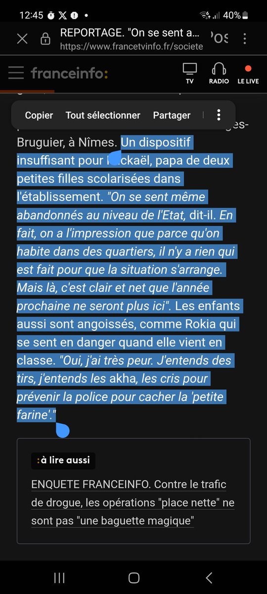 @franceinfo @Zazaone81 Mais finalement @NBelloubet ne viendra pas à #Nîmes ? 
Pas nécessaire sûrement, un rdv avec la rectrice suffit ? 
Tout cela m'écœure !
Des familles et des personnels traumatisés mais chuuuuuuut 😰