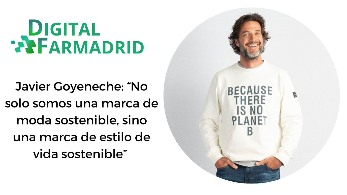 Javier Goyeneche, presidente y fundador de <a href="/ecoalf/">ECOALF</a> abrirá el congreso de #Infarma2024 con una conferencia titulada 'De la basura a la moda', el martes 🗓️ 19 de marzo (Sala 1) de 🕙11:00h a 12:00h.

🔍 Lee la entrevista completa 👇👇
🔗bit.ly/3P4TNSS #DigitalFarmadrid