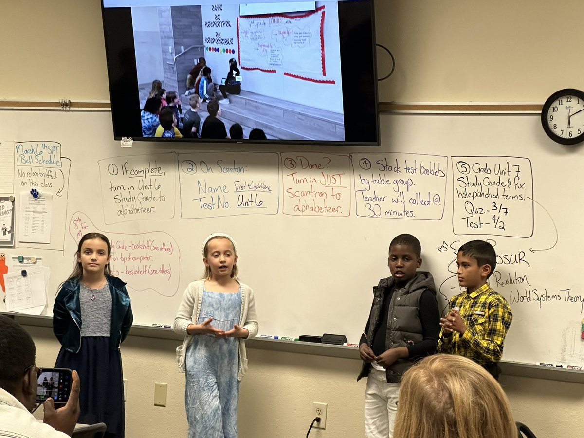 Kelli Sanders (@kel_sanders) on Twitter photo At <a href="/Hatfieldcougars/">Hatfield Elementary</a> these 3rd graders plan & deliver a weekly morning meeting for their peers. Tonight they shared about the process, examples of meetings they’ve led, & totally wowed a room full of adults. We ❤️ seeing leaders step out & lead <a href="/MahlerJim/">Jim Mahler</a> <a href="/TerrellRobbie/">Robbie Terrell</a> <a href="/nisdexpo/">NISDExpo</a> At <a href="/Hatfieldcougars/">Hatfield Elementary</a> these 3rd graders plan & deliver a weekly morning meeting for their peers. Tonight they shared about the process, examples of meetings they’ve led, & totally wowed a room full of adults. We ❤️ seeing leaders step out & lead <a href="/MahlerJim/">Jim Mahler</a> <a href="/TerrellRobbie/">Robbie Terrell</a> <a href="/nisdexpo/">NISDExpo</a>