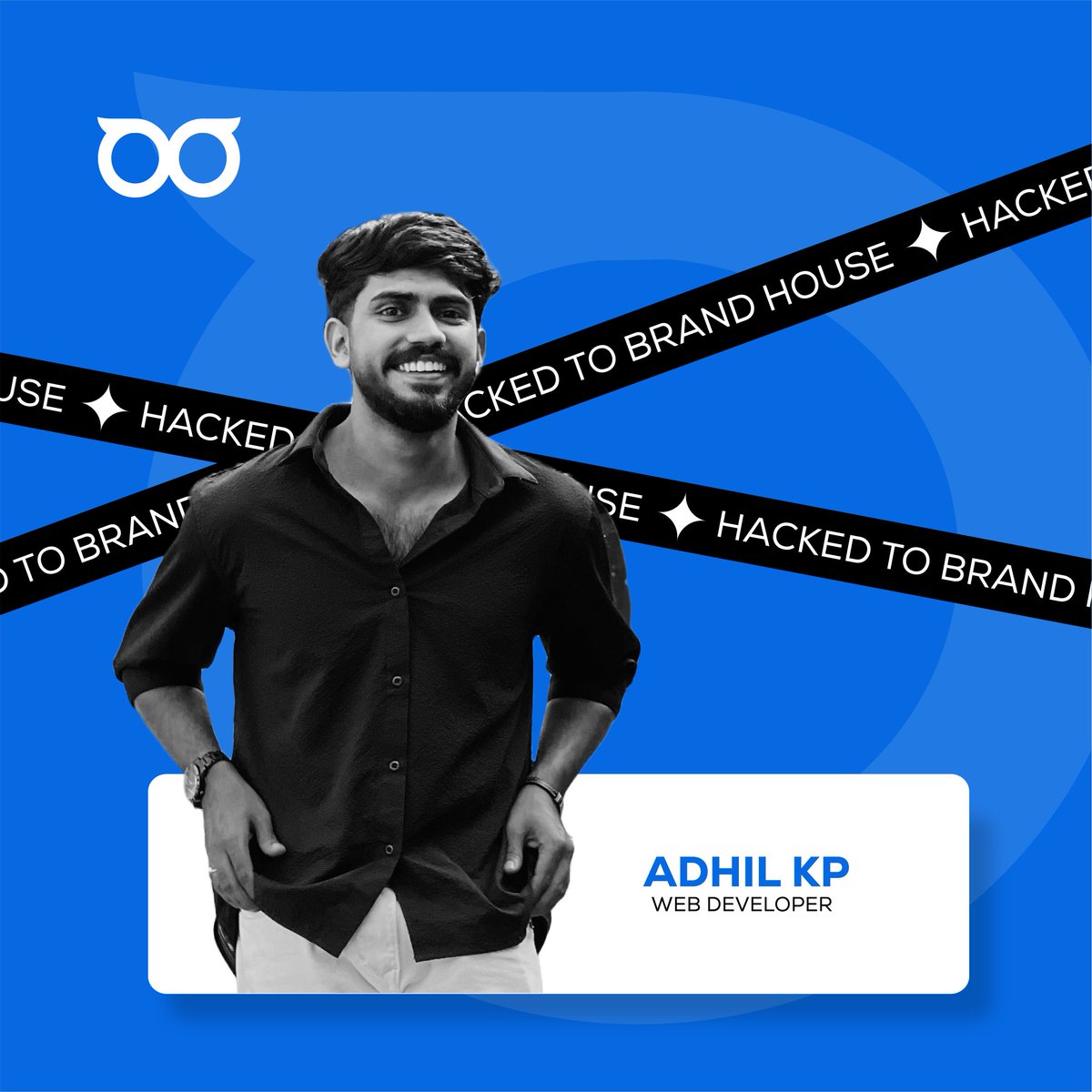 brandhackers's tweet image. We hacked @adhil to Brandhouse as the secret ingredient of the recipe for web development at @brandhackers
•
#webdeveloperintern #webdevelopment #newmember #welcomeaboard #learnbydoing
•
Say hello to our new web developer!