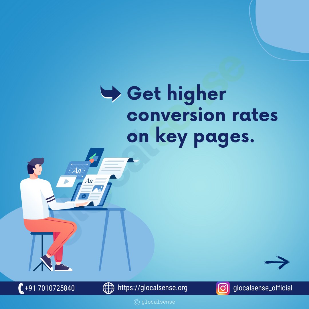 glocalsense's tweet image. 1(5) Get higher conversion rates on key pages.

#digital #copywriting #highconversionrate