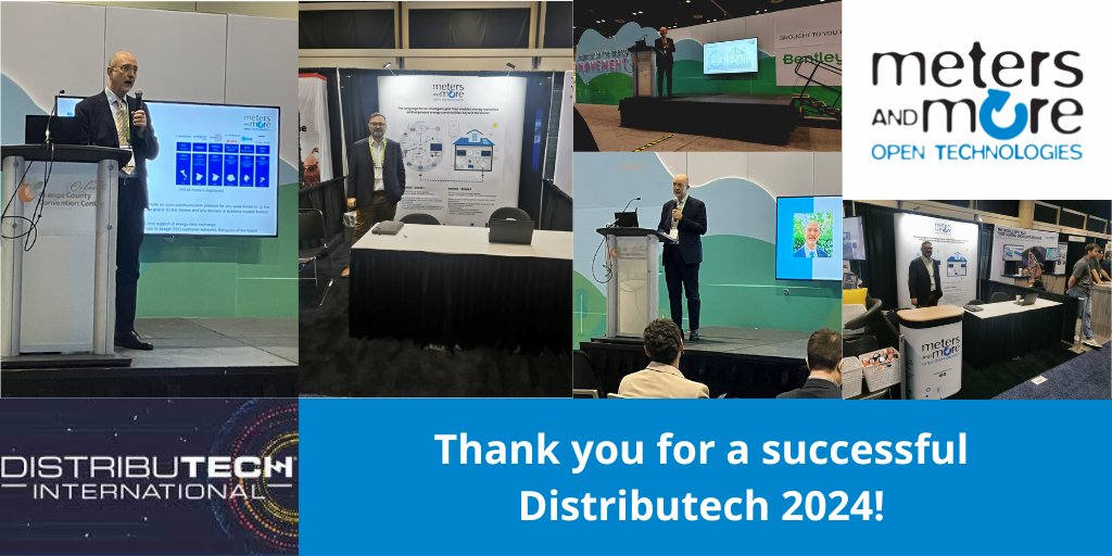 That's a wrap! Thank you to all the fellow attendees and exhibitors who visited the Meters and More booth over the three-day fair in Orlando. 

We are already looking forward to Distributech 2025!

#energytransition #beyondthemeter #Distributech2024