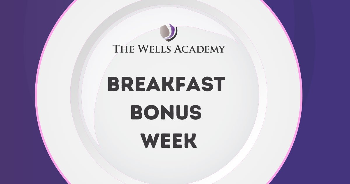 From Monday, we are delighted to launch our Breakfast Bonus Week for all students!

We are expanding our usual Breakfast Club menu to include bacon cobs, mini pizzas, cheese on toast and hot chocolate!

Breakfast will be served from 8-8.15am.

#HighExpectations #RemovingBarriers