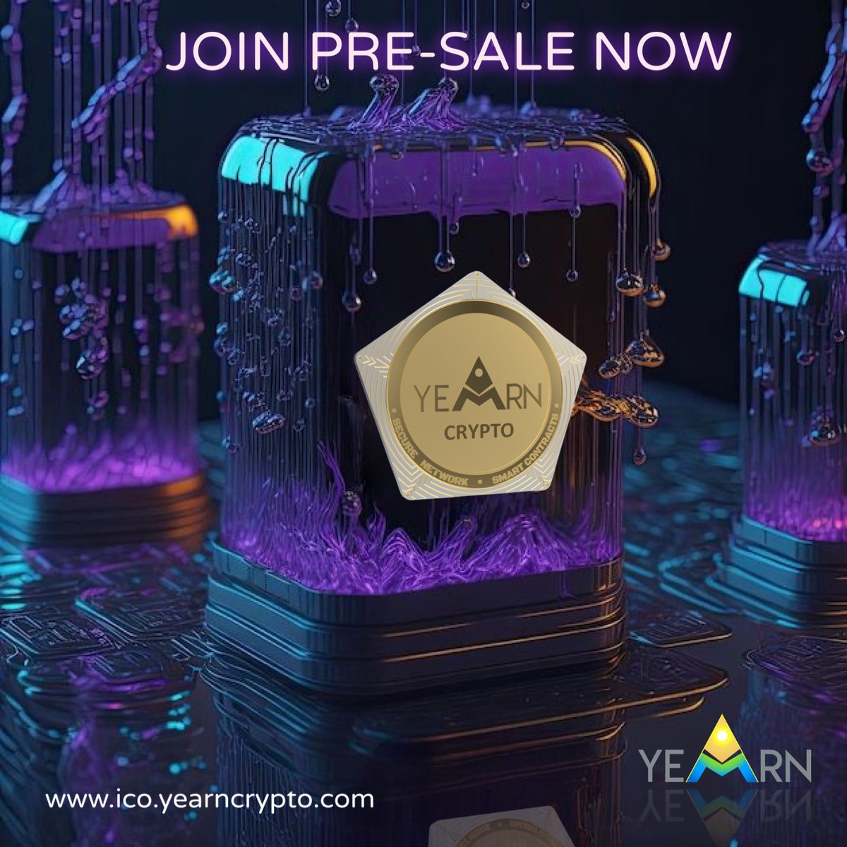 Join YEARN COIN Pre-Sale and unlock your access to a whole new world of Web3.  Invest Wisely, Invest in Innovation!
(BUY NOW @ ico.yearncrypto.com)  

#yearncrypto #yearn #YRN #ICO #PRESALE #Airdrop #investment #maketherightchoice #CryptoCommunity  #future #SecureYourFuture