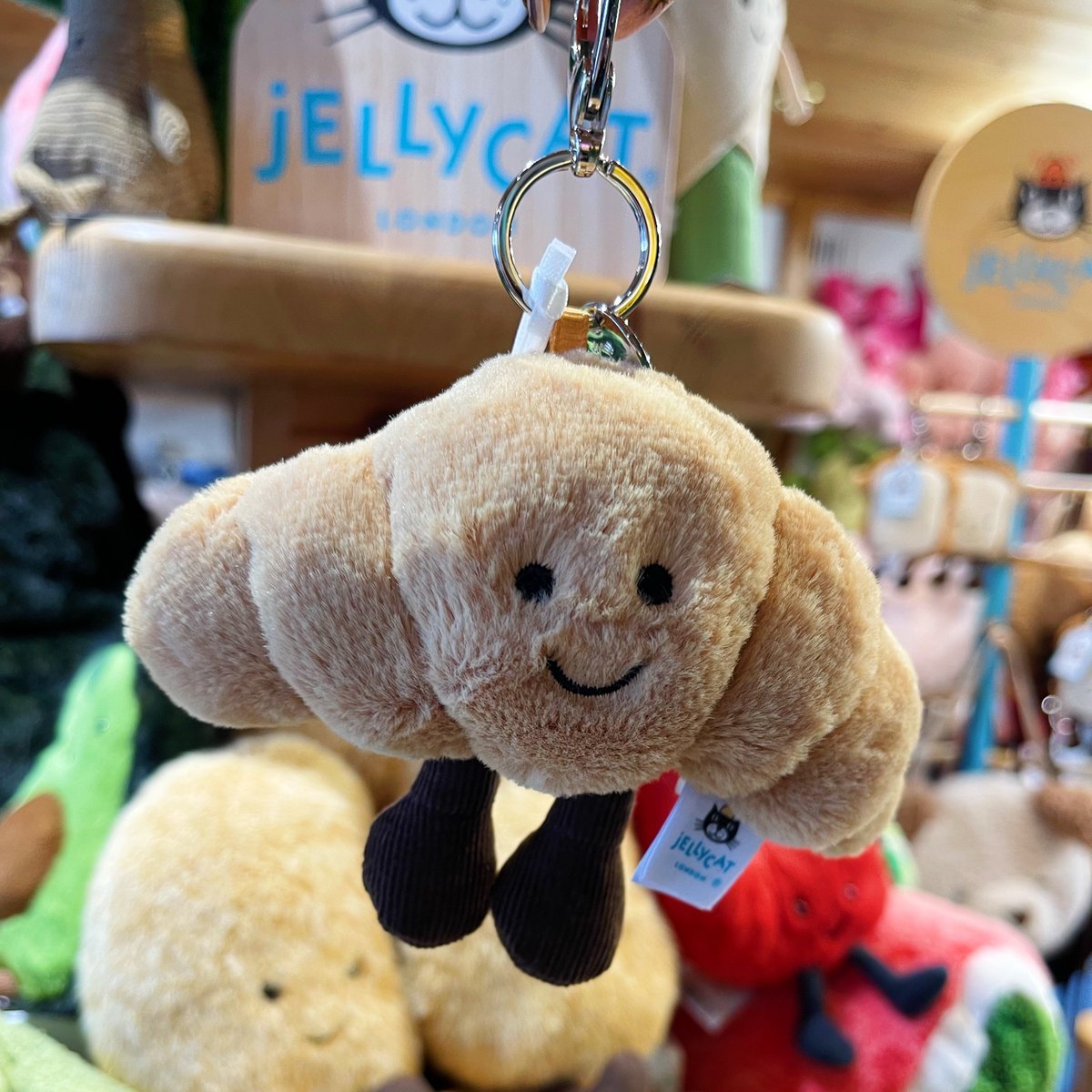 Jellycat Amuseable Croissant Bag Charm Jellycat Amuseable Croissant Bag Charm