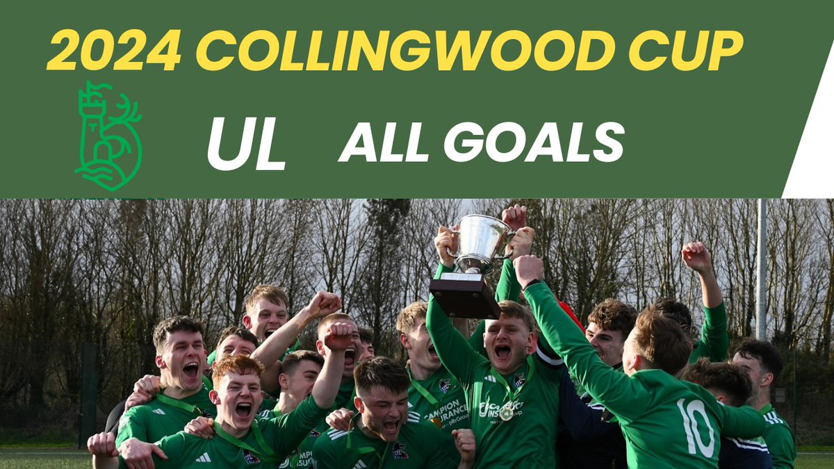 Check all the UL goals from last week's historic @IUFUofficial Collingwood Cup victory @UL_Soccer youtube.com/watch?v=pknu0M…