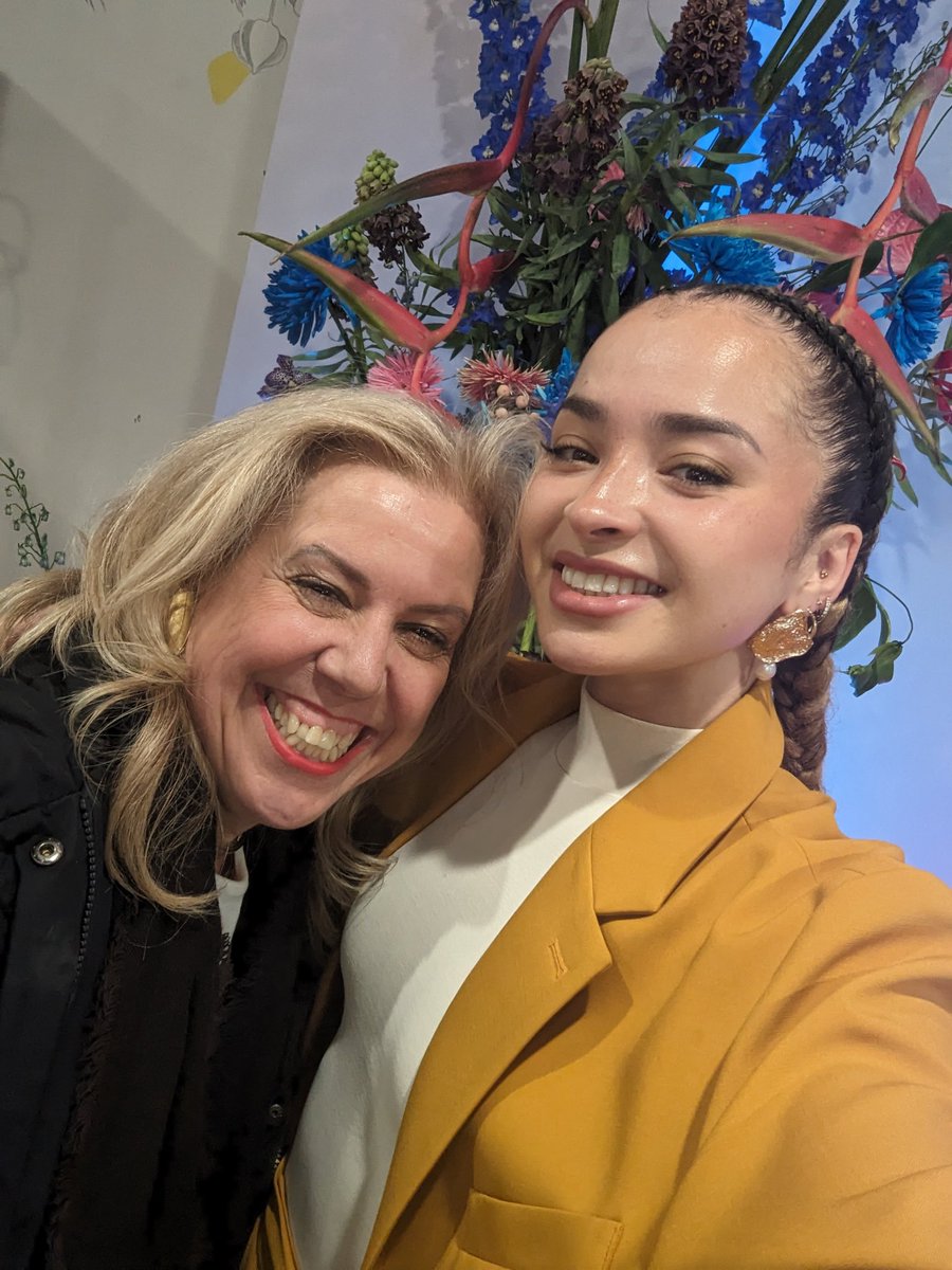 Brilliant morning performance celebrating #IWD2024 from @EllaEyre . Thank you @nicolamen and @Meta.