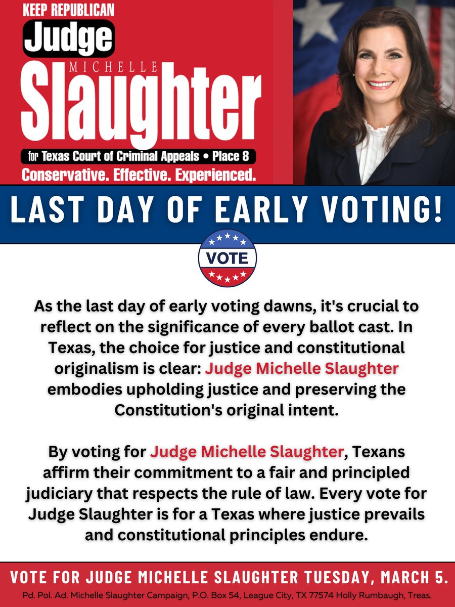 Judge Michelle Slaughter tweet media