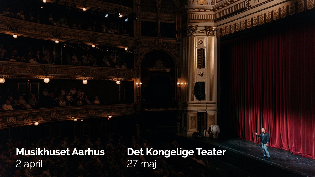 Morten Albæk (@mortenalbaek) on Twitter photo De to sidste foredrag om min bog ’Falske sandheder i livet’ er 2. april i <a href="/Musikhuset/">Musikhuset Aarhus</a> Aarhus og 27. maj på Det <a href="/kglteater/">Det Kongelige Teater</a>. Jeg er så taknemlig over, at flere end 8.000 har spenderet to timer af deres ene liv til de seks shows, jeg har holdt. Billetter her: tikko.dk/events?page=1&… De to sidste foredrag om min bog ’Falske sandheder i livet’ er 2. april i <a href="/Musikhuset/">Musikhuset Aarhus</a> Aarhus og 27. maj på Det <a href="/kglteater/">Det Kongelige Teater</a>. Jeg er så taknemlig over, at flere end 8.000 har spenderet to timer af deres ene liv til de seks shows, jeg har holdt. Billetter her: tikko.dk/events?page=1&…