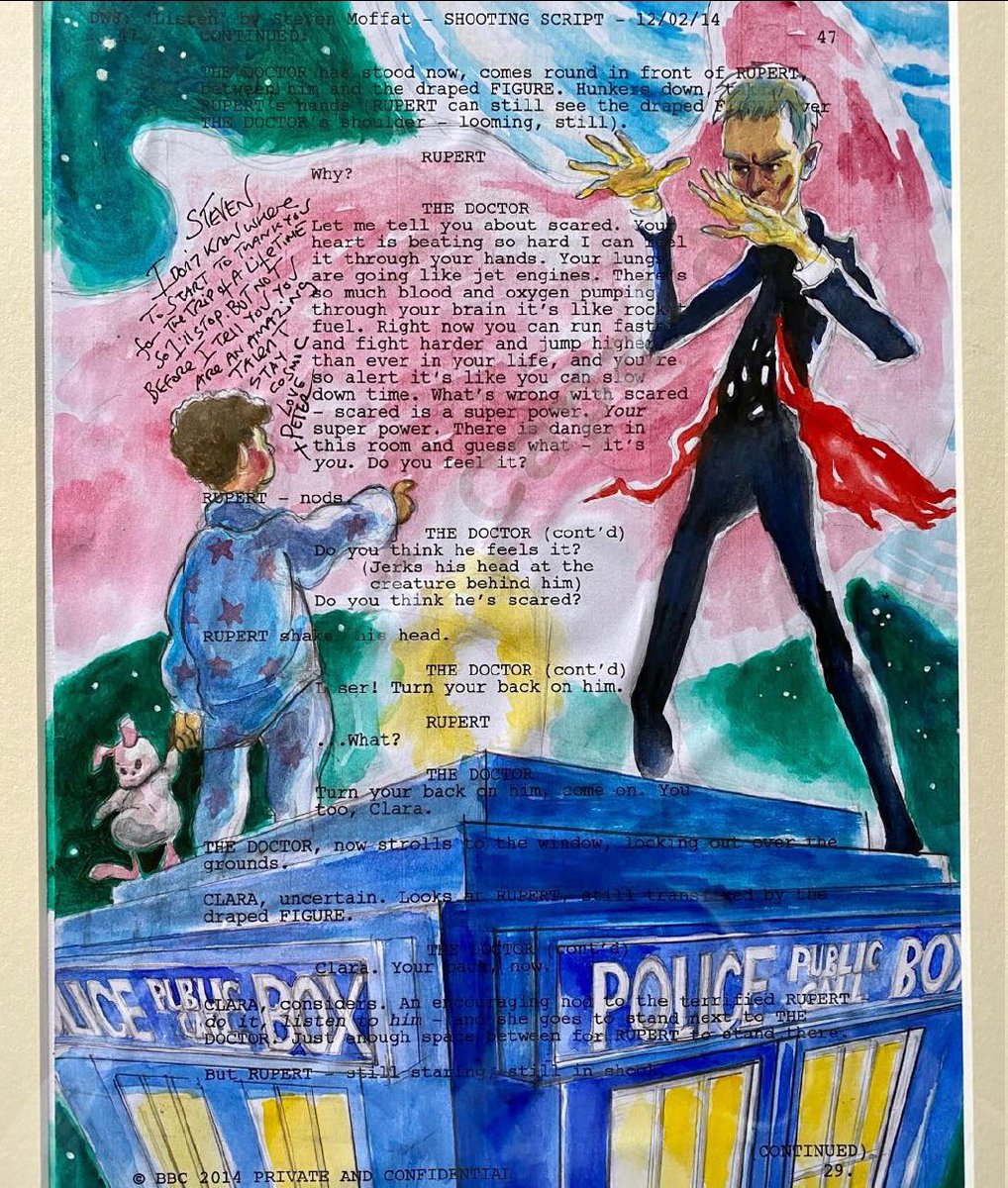 1941crowley's tweet photo. more doctor who drawings by peter capaldi because i can’t get enough https://t.co/ZkPWzoRdib