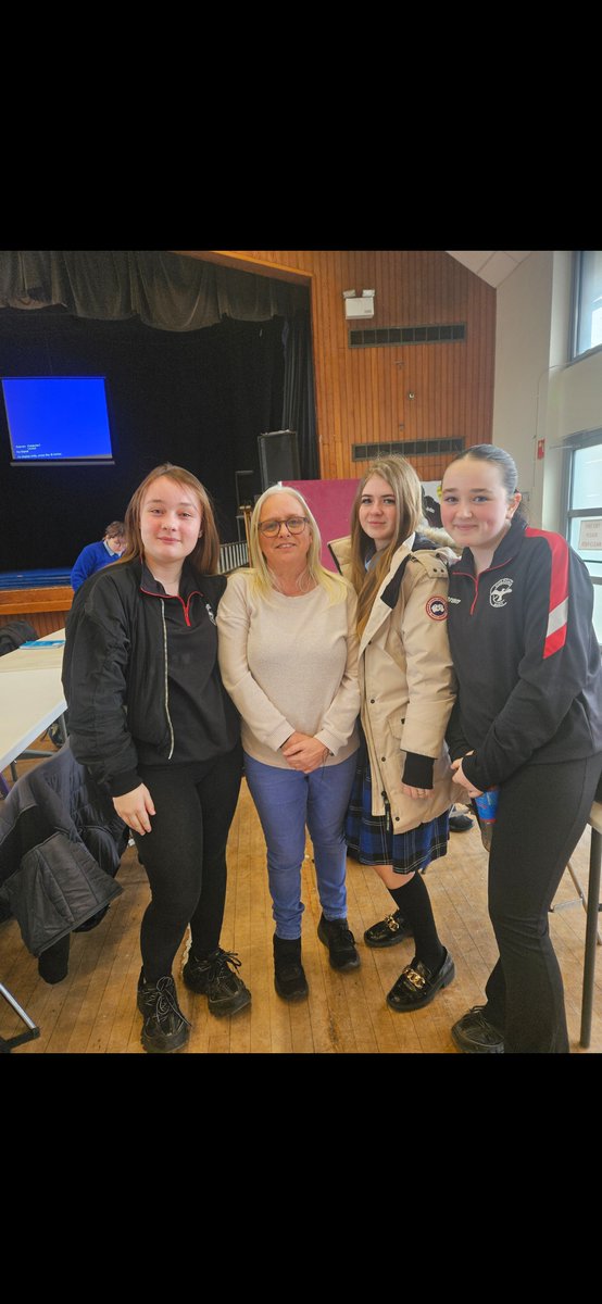 CEoinFinglas's tweet image. On Tuesday we were very lucky to have Jackie Fox of Cocos Law visit our school to speak to our junior students about the devastating effects of cyber bullying. It was  great to see this initiative being supported by our local garda station. We are very proud of our students.