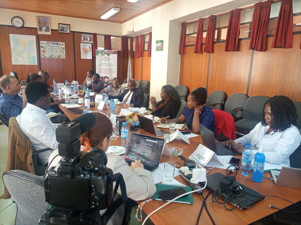 Today, KALRO had the pleasure of hosting @CGIAR at our headquarters! Together, partners from the NARS and CGIAR explored the impacts of enhancing collaboration modalities for achieving tangible real-life impacts in food security.@ILRI @CGIAR @kilimoKE