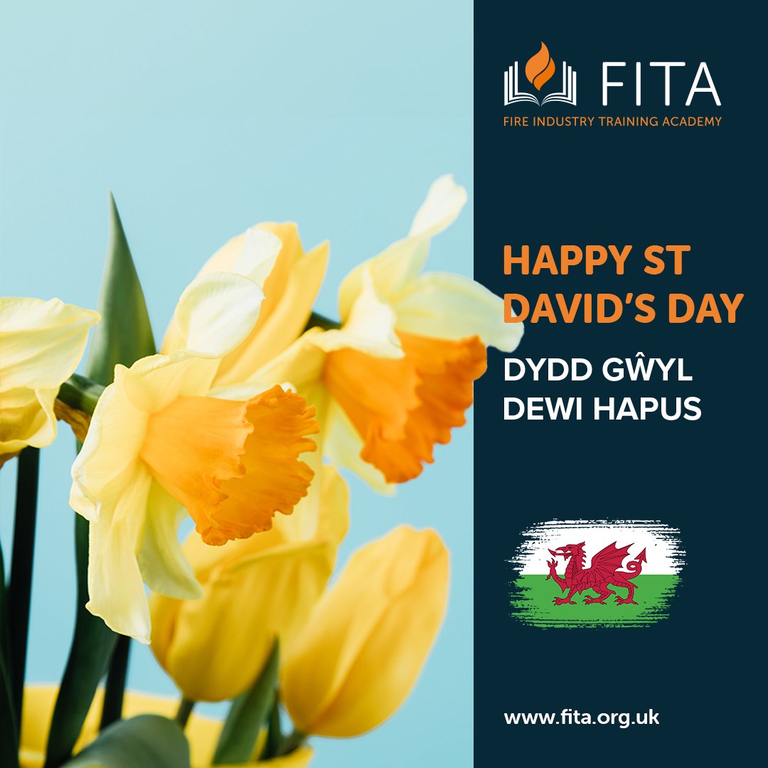 Happy St Davids Day from the Team at FITA. 

#stdavidsday #welsh #wales