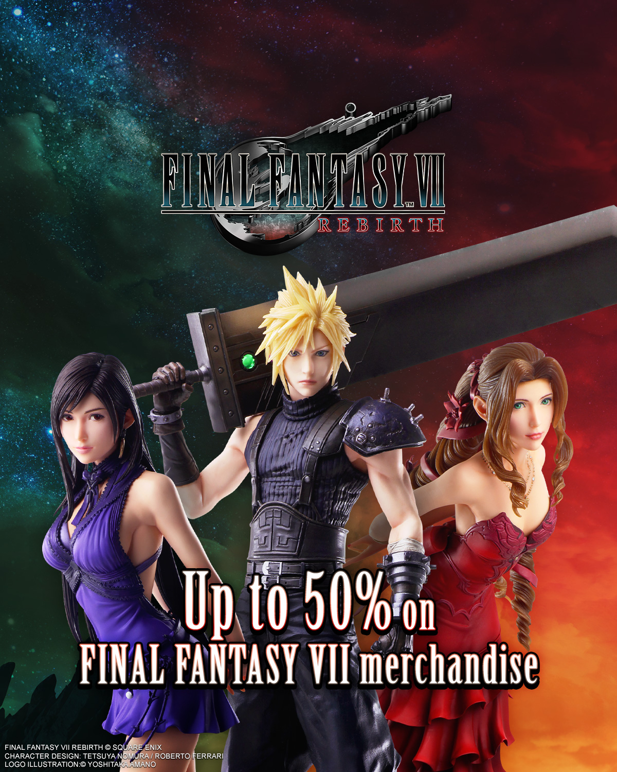 Final Fantasy VII Rebirth Deluxe Collector - FFVII FF VII FF7