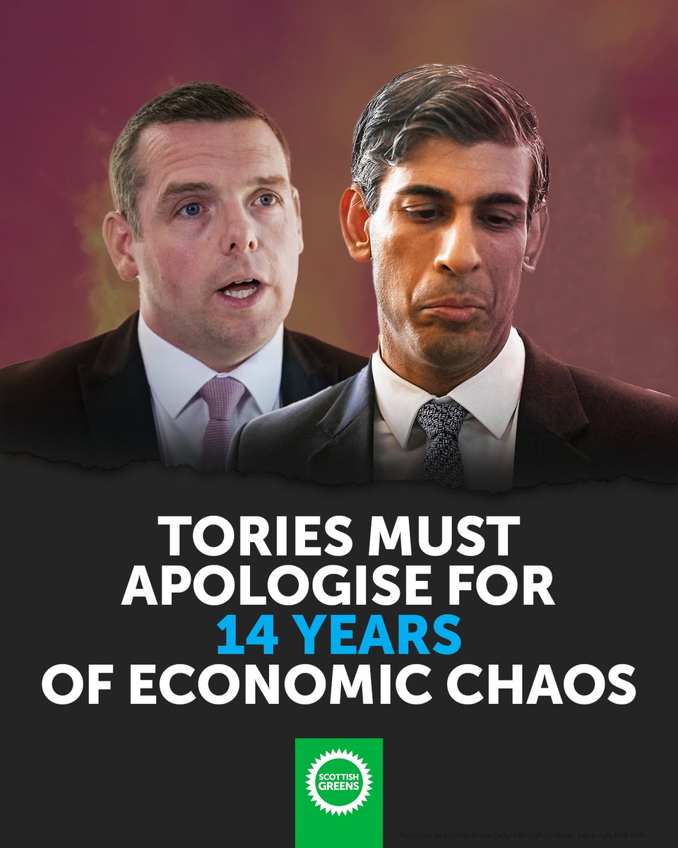 🔴A Brexit that's costing jobs, hiking prices and curbing our rights 🔴Trussonomics, which we're still paying for 🔴A cost of living crisis with bills and inflation outstripping wages There should only be one item on today's @ScotTories conference agenda: an apology to Scotland.