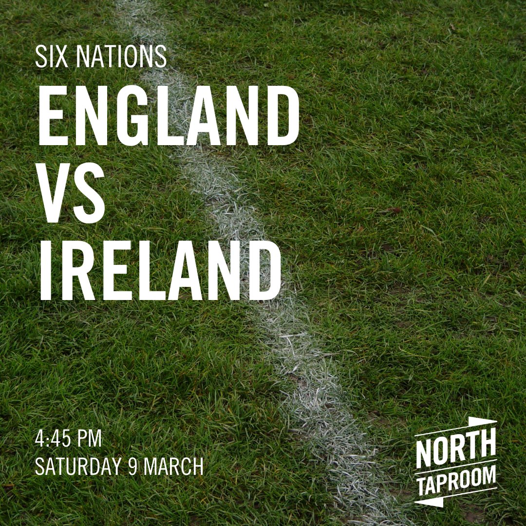 🏉 SHOWING THIS SATURDAY AT SPRINGWELL 🏉 2:15 - Italy vs Scotland 4:45 - England vs Ireland Drop us a DM or email to reserve a table - springwell@northbrewing.com #sixnations #rugby