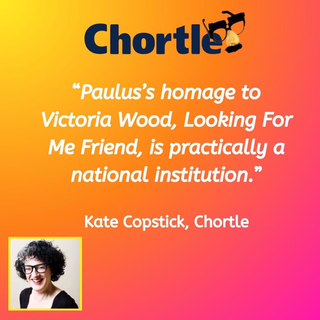 Thanks to @chortle and the inimitable #katecopstick for their support of ‘Looking For Me Friend’ 🥑💖