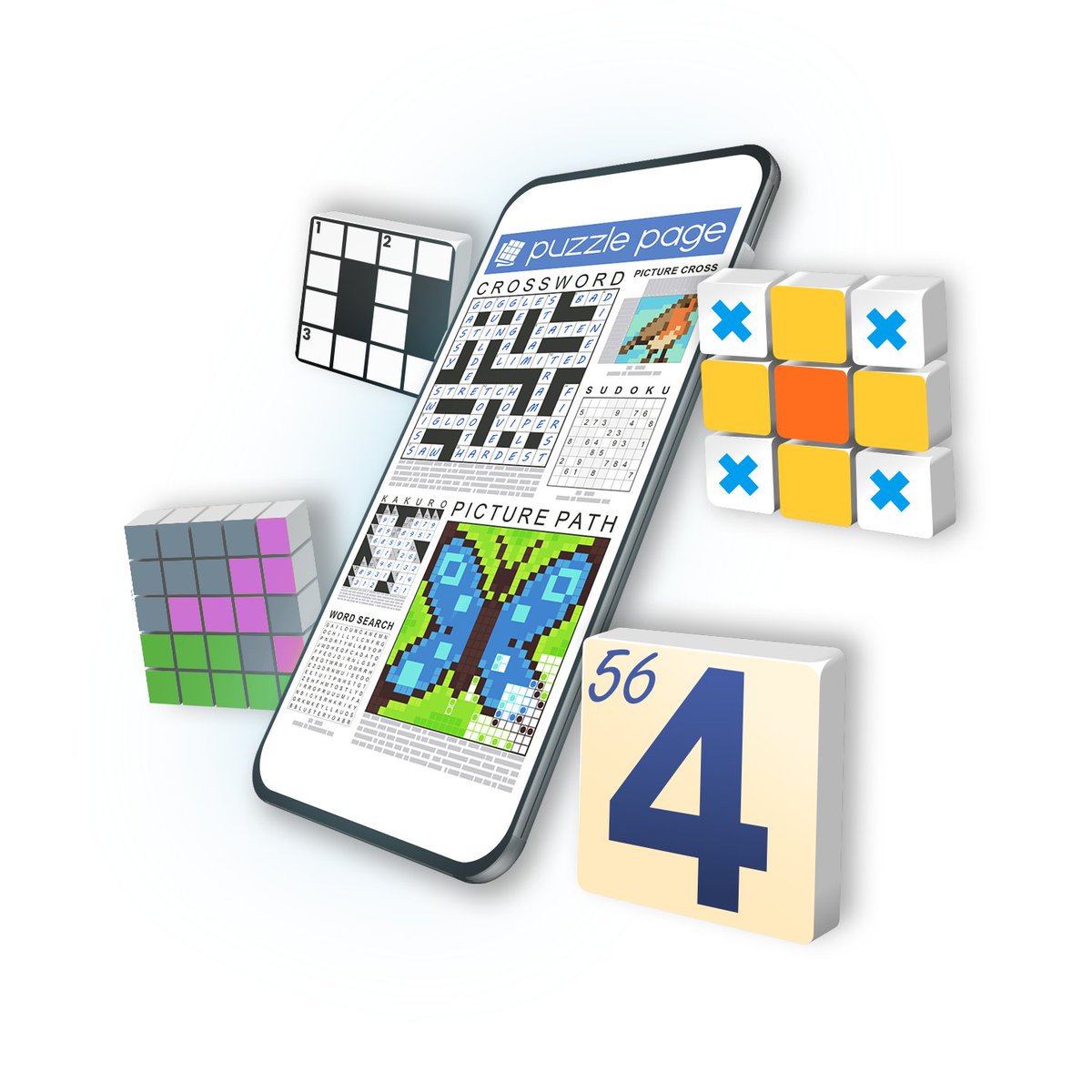 It's Puzzle Page's 6th birthday today! 🎂 Thanks to all our players for joining us to play free puzzles every day for the past *2,192* days!

puzzlepage.info