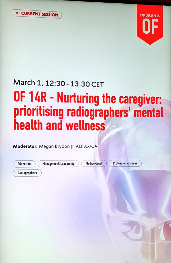 odonovmt's tweet image. #ECR2024 Listening in online to @AmyTaylM presentation as #openforum at capacity, huge interest in this important session #burnout #mentalhealth #harassment @Meggy_Bee