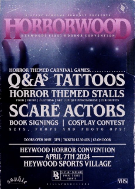 Ahead of Heywood's 1st #Horror convention in #April we're set to have a #spooktacular show with Fantastic Wellness #Witch Kim of @DSPropsEvents to talk all things mystical & #magical from 3pm this #Sunday @ALLFM #HorrorCommunity