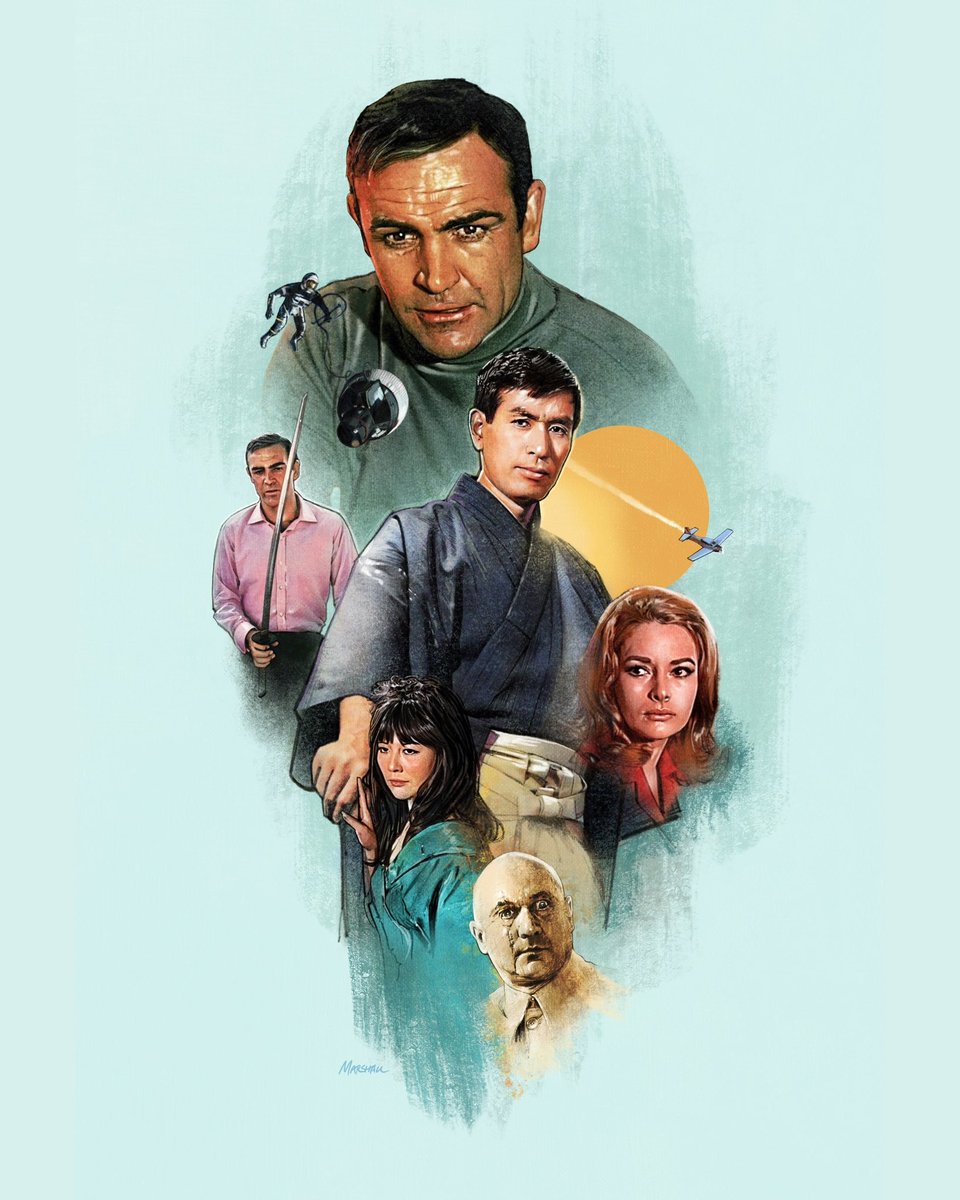 From the summer of 67. Bond at his very best.
Blofeld : You only live twice, Mr. Bond.
James Bond : [DELETED LINE]  Well, they say twice is the only way to live.

#007 #seanconnery #karindor #donaldpleasence #akikowakabayashi #lewisgilbert #youonlylivetwice #jamesbond #tgif
