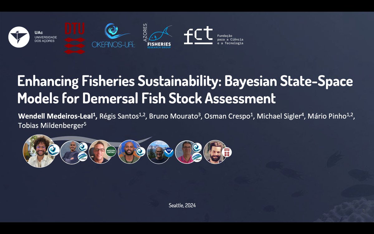 Wendell Medeiros 🎣 (@medeiroswendel) on Twitter photo If you're attending <a href="/world_fisheries/">World Fisheries Congress</a> in Seattle next week, come along to our session on advancing data-limited fisheries. I'll present some results of my #PhD on demersal fish stock assessment. #WFC2024 If you're attending <a href="/world_fisheries/">World Fisheries Congress</a> in Seattle next week, come along to our session on advancing data-limited fisheries. I'll present some results of my #PhD on demersal fish stock assessment. #WFC2024