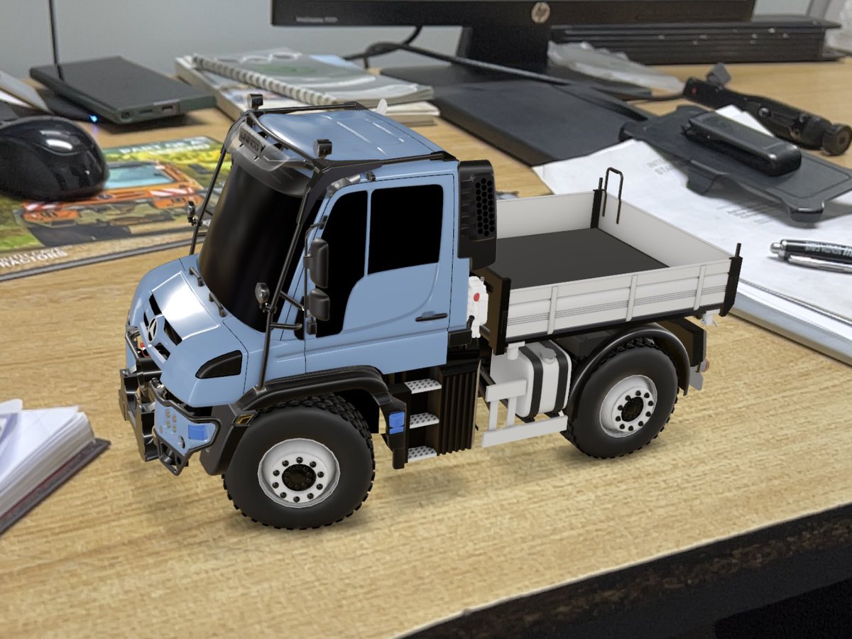 Here’s one I created earlier! #DesktopMog #Unimog #PartOfALegend