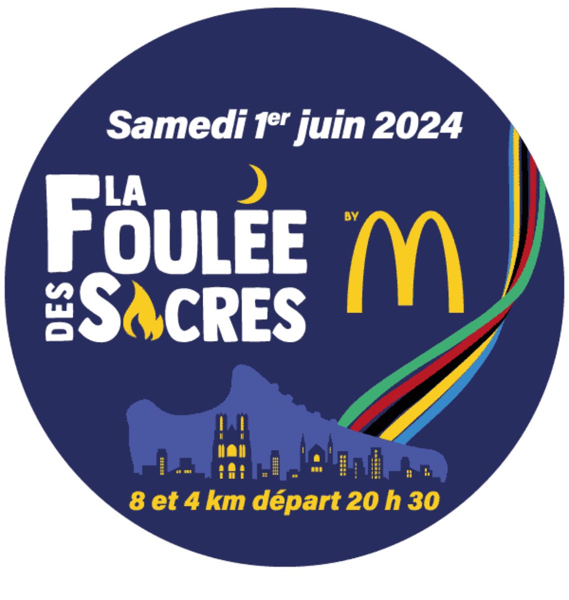 ⏳ Départ  de la Foulée des Sacres By Mc Donald’s 2024  dans 3️⃣ mois 🧨

📝 Les inscriptions en ligne sont ouvertes sur foulee-des-sacres.fr 

Sapeurs-pompiers de la Marne Protiming <a href="/followers/">はうはう</a>